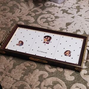 M.J. Hummel Decorative Tray with Handles